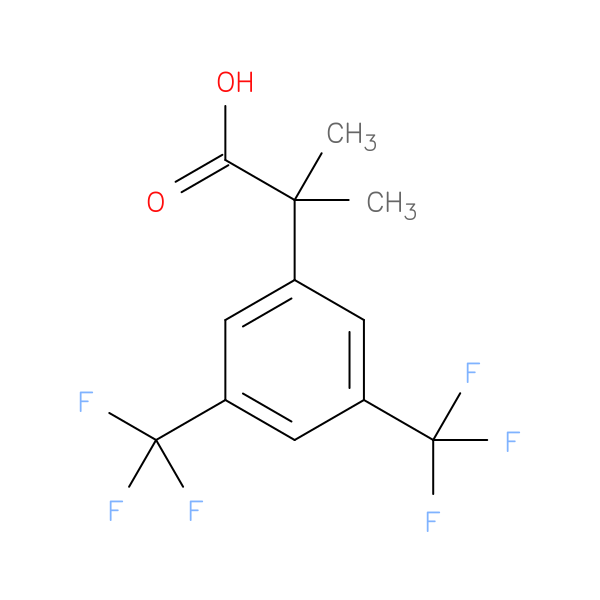 2-(3,5-Bis(trifluoromethyl)phenyl)-2-methylpropanoic acid