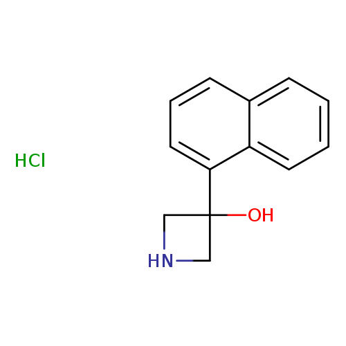 3-(naphthalen-1-yl)azetidin-3-ol hydrochloride