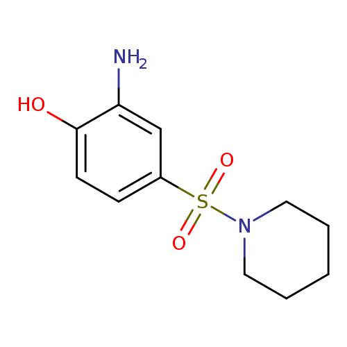 2-Amino-4-(piperidin-1-ylsulfonyl)phenol