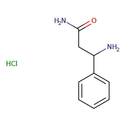 3-amino-3-phenylpropanamide hydrochloride