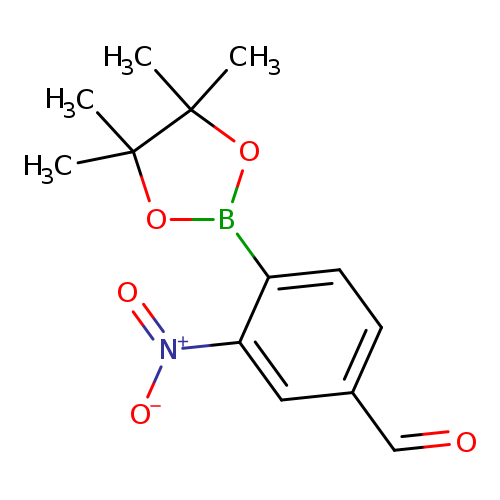 3-Nitro-4-(4,4,5,5-tetramethyl-1,3,2-dioxaborolan-2-yl)-benzaldehyde
