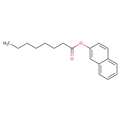 Octanoic acid, 2-naphthalenyl ester
