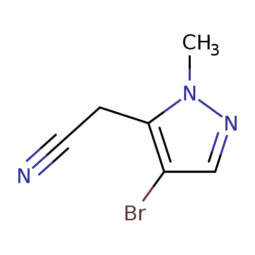 (4-BROMO-1-METHYL-1H-PYRAZOL-5-YL)ACETONITRILE