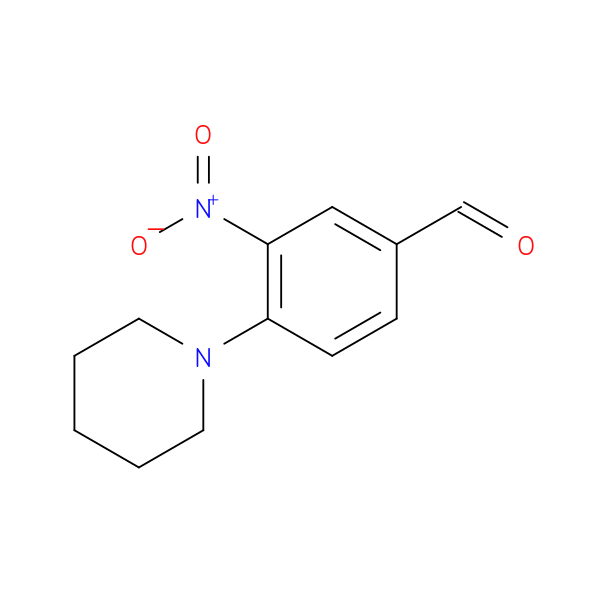3-Nitro-4-piperidinobenzaldehyde