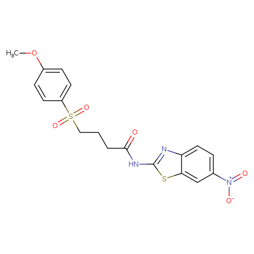 4-(4-methoxybenzenesulfonyl)-N-(6-nitro-1,3-benzothiazol-2-yl)butanamide