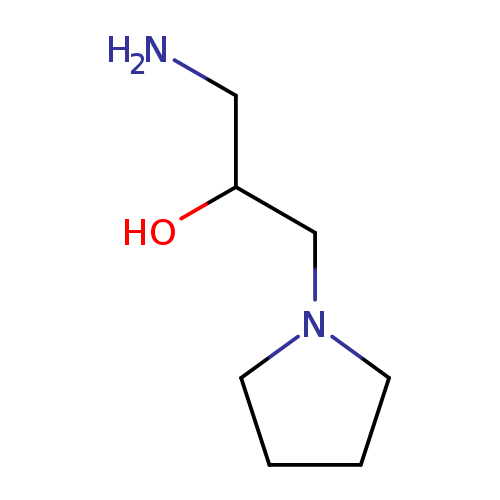 1-amino-3-(1-pyrrolidinyl)-2-propanol