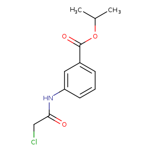 Isopropyl 3-[(chloroacetyl)amino]benzoate