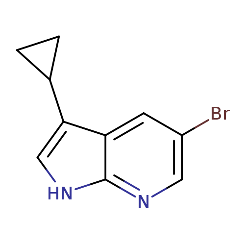 5-bromo-3-cyclopropyl-1H-pyrrolo[2,3-b]pyridine