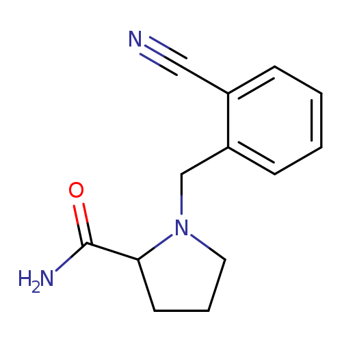 1-[(2-cyanophenyl)methyl]pyrrolidine-2-carboxamide