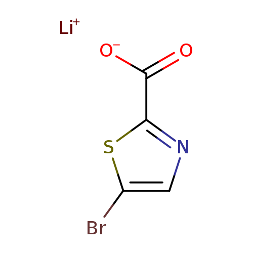 lithium(1+) ion 5-bromo-1,3-thiazole-2-carboxylate