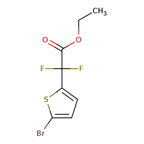 ethyl 2-(5-bromothiophen-2-yl)-2,2-difluoroacetate