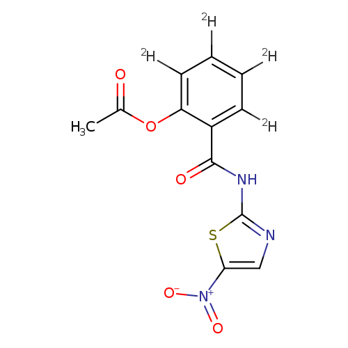 Nitazoxanide-d4