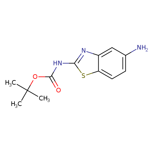 tert-butyl N-(5-amino-1,3-benzothiazol-2-yl)carbamate