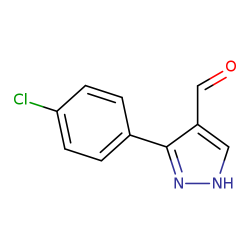3-(4-Chloro-phenyl)-1h-pyrazole-4-carbaldehyde