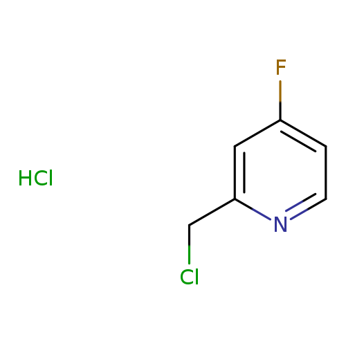 2-(chloromethyl)-4-fluoropyridin-1-ium chloride