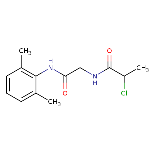 2-chloro-N-{[(2,6-dimethylphenyl)carbamoyl]methyl}propanamide