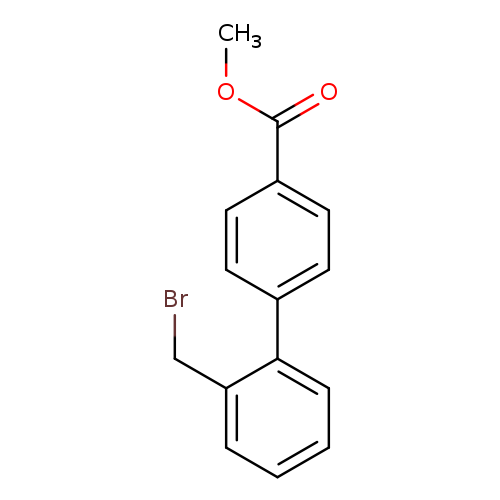 [1,1'-Biphenyl]-4-carboxylic acid, 2'-(bromomethyl)-, methyl ester