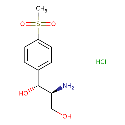 D-(+)-threo-2-amino-1-(p-methylsulphonylphenyl)propane-1,3-diol hydrochloride