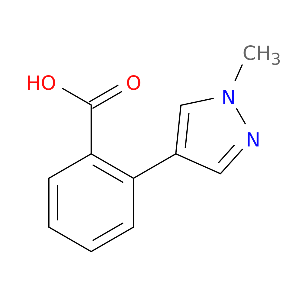 2-(1-methyl-1H-pyrazol-4-yl)benzoic acid