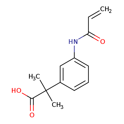 2-methyl-2-[3-(prop-2-enamido)phenyl]propanoicacid