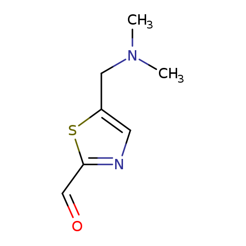 5-[(dimethylamino)methyl]-1,3-thiazole-2-carbaldehyde