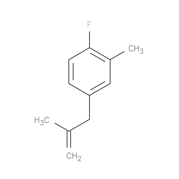 3-(4-Fluoro-3-methylphenyl)-2-methyl-1-propene