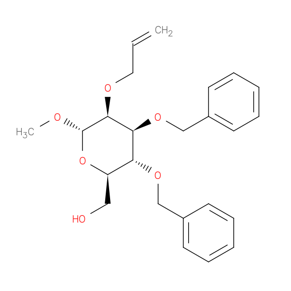 α-D-Mannopyranoside, methyl 3,4-bis-O-(phenylmethyl)-2-O-2-propen-1-yl-