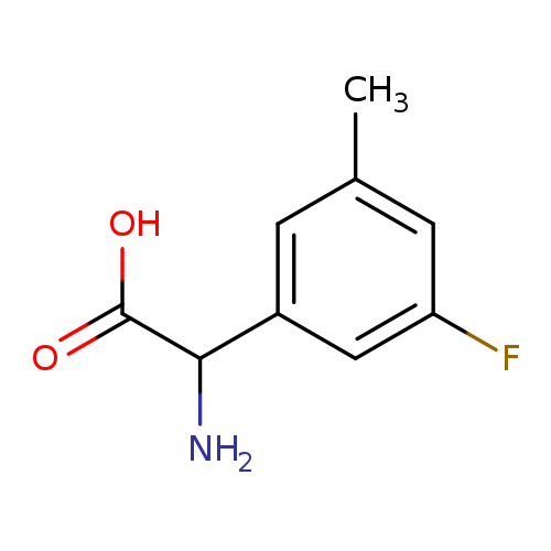 Amino(3-fluoro-5-methylphenyl)acetic acid