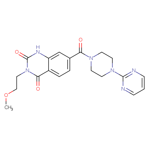 3-(2-methoxyethyl)-7-[4-(pyrimidin-2-yl)piperazine-1-carbonyl]-1,2,3,4-tetrahydroquinazoline-2,4-dione