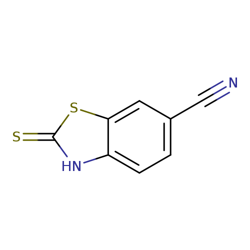 2-Mercaptobenzo[d]thiazole-6-carbonitrile
