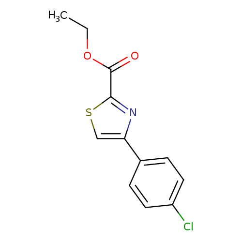 Ethyl 4-(4-chlorophenyl)thiazole-2-carboxylate