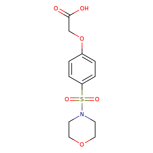 [4-(Morpholin-4-ylsulfonyl)phenoxy]acetic acid