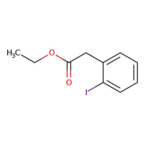 Benzeneacetic acid, 2-​iodo-​, ethyl ester