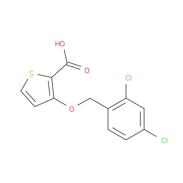 3-((2,4-Dichlorobenzyl)oxy)thiophene-2-carboxylic acid
