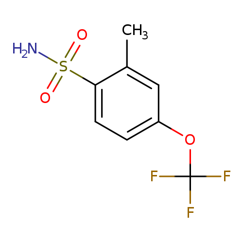 2-methyl-4-(trifluoromethoxy)benzene-1-sulfonamide
