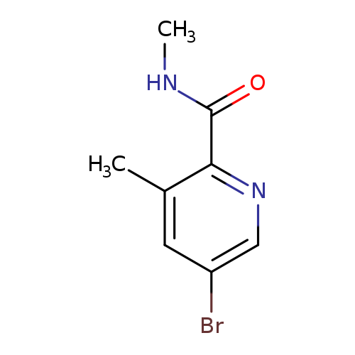 2-Pyridinecarboxamide, 5-bromo-N,3-dimethyl-