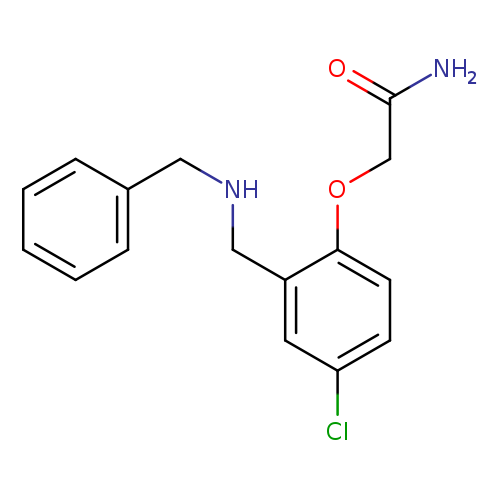 2-{2-[(benzylamino)methyl]-4-chlorophenoxy}acetamide