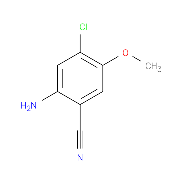 2-Amino-4-chloro-5-methoxybenzonitrile