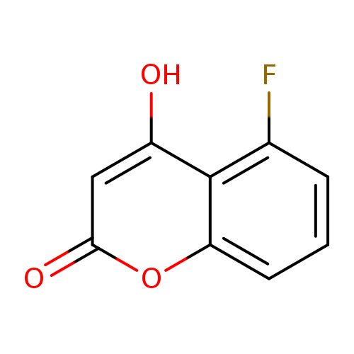 2H-1-Benzopyran-2-one, 5-fluoro-4-hydroxy-