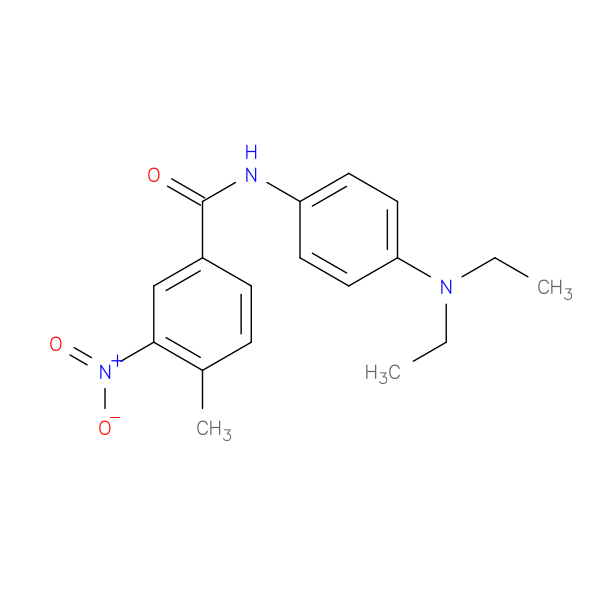 N-[4-(diethylamino)phenyl]-4-methyl-3-nitrobenzamide