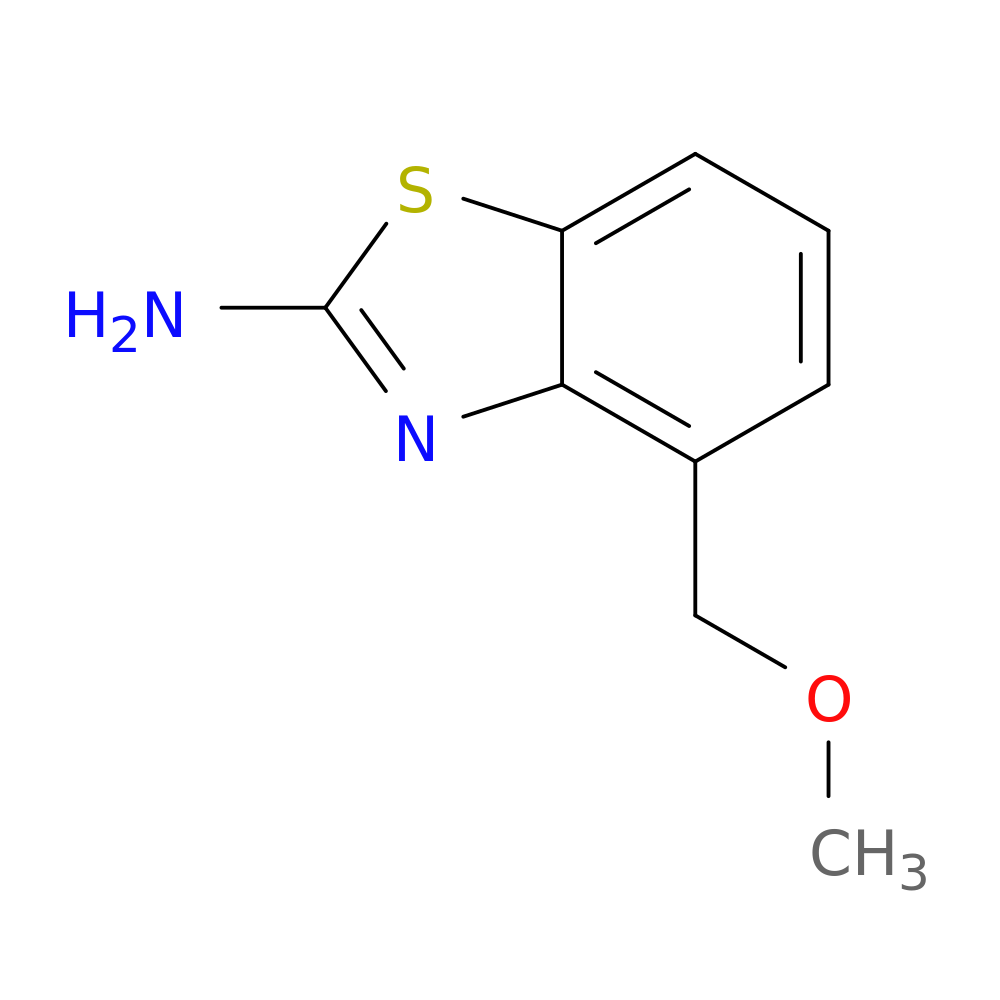 4-(methoxymethyl)-1,3-benzothiazol-2-amine