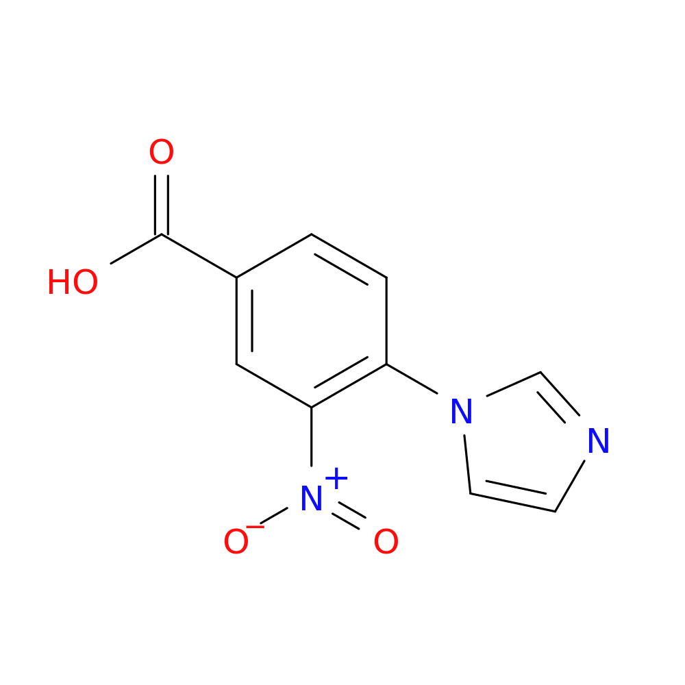 4-(1H-Imidazol-1-yl)-3-nitrobenzoic acid
