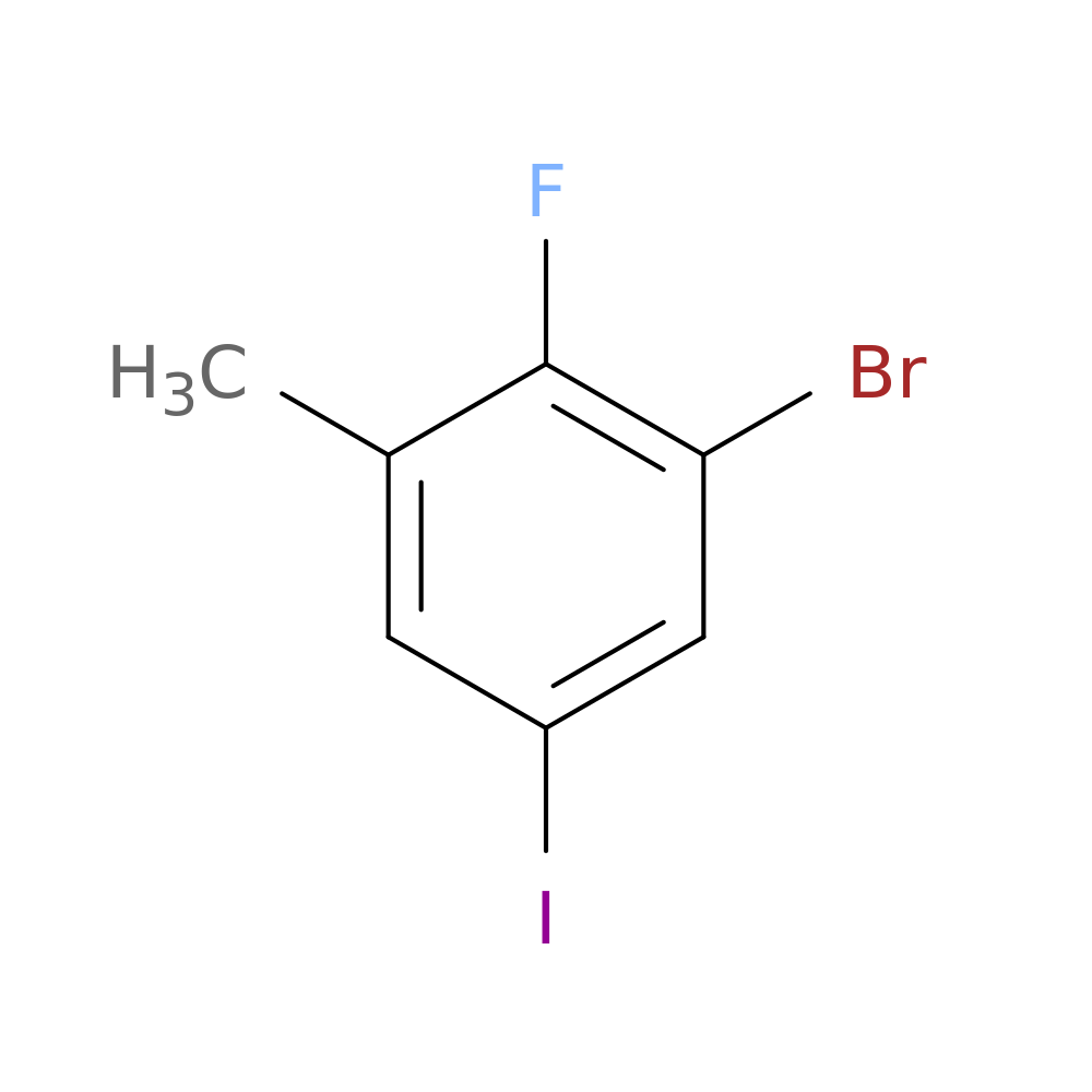 1-Bromo-2-fluoro-5-iodo-3-methylbenzene