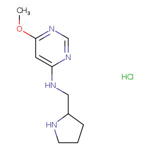 6-Methoxy-N-(pyrrolidin-2-ylmethyl)pyrimidin-4-amine hydrochloride