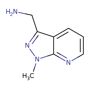 (1-Methyl-1h-pyrazolo[3,4-b]pyridin-3-yl)methanamine