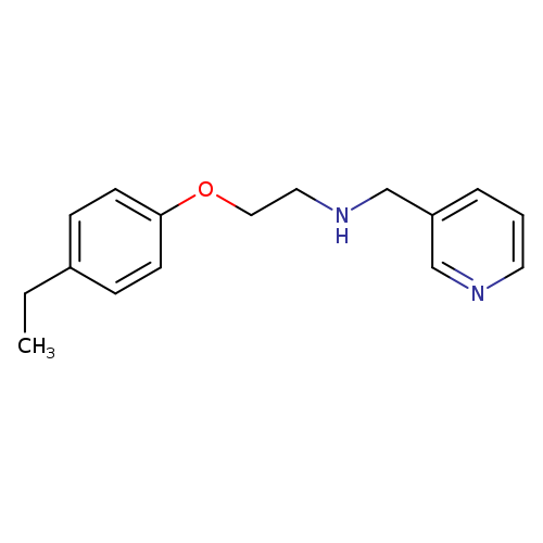 [2-(4-ethylphenoxy)ethyl][(pyridin-3-yl)methyl]amine