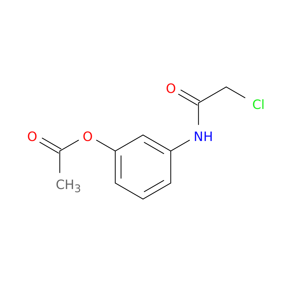 3-[(2-Chloroacetyl)amino]phenyl acetate