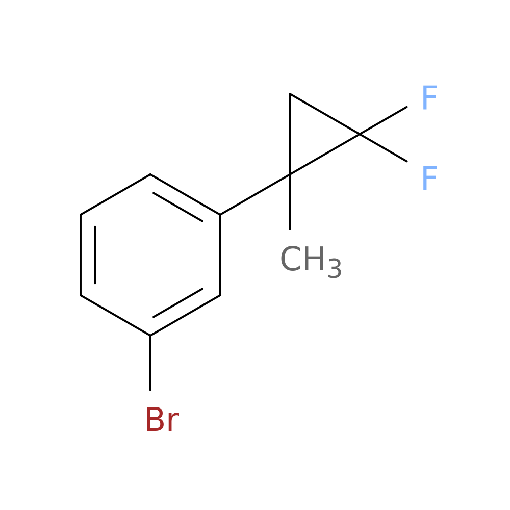 1-bromo-3-(2,2-difluoro-1-methylcyclopropyl)benzene