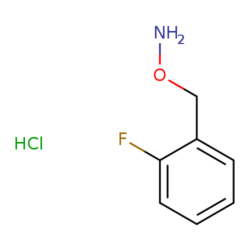 O-[(2-fluorophenyl)methyl]hydroxylamine hydrochloride