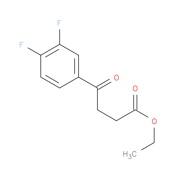 Ethyl 4-(3,4-difluorophenyl)-4-oxobutyrate